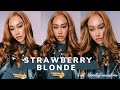 My first time applying a lace closure wig! | Strawberry Blonde ft Beauty Forever Hair| Honest Review