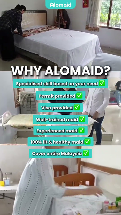 Need a Professional Maid? Alomaid is the best Solution! ✅