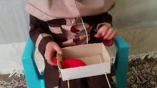 کاردستی نازنین زهرا ملائی 😎 ماشین بادکنکی kids crafts