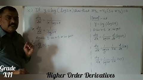 Differentiation: Successive Differentiation (nth order derivative)& Exercise 1.5:Part-4