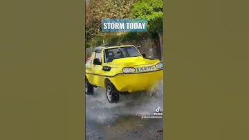 Storm today #amphibious #cars #watercar #storm