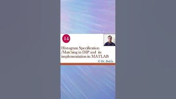 What is Histogram Specification? Histogram Matching kya hota hai? #shorts #ytshorts