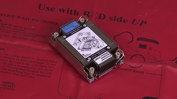 Lenovo ThinkSystem SR850 V2 removing a heat sink Torx T30 nut