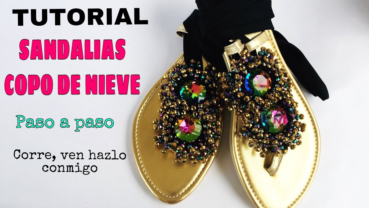 COMO HACER SANDALIAS DE LAZOS PARTE 1, POR ACCESORIES