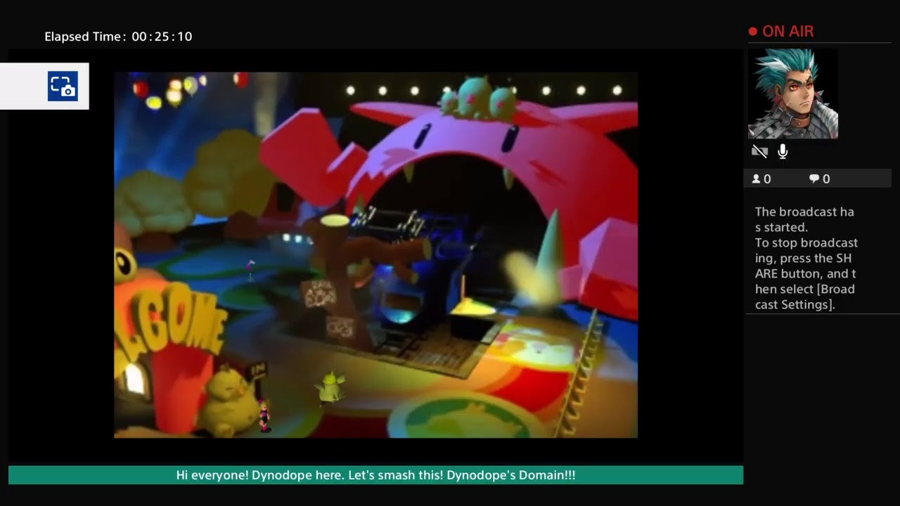 Dynodope's PS4 FF7 FF7ONPS4 Final Fantasy VII Broadcast