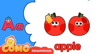 Fonik A~D | Como dan Bahasa Inggris | Como Tepuk-Tepuk | Kartun Anak