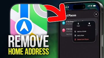 How To Remove Home Address On Apple Maps (2025 Updated Tutorial)
