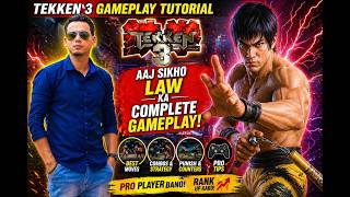 Law Player full gamelay tutorial video ll  How to play with Law player  #tekken3 screenshot 4
