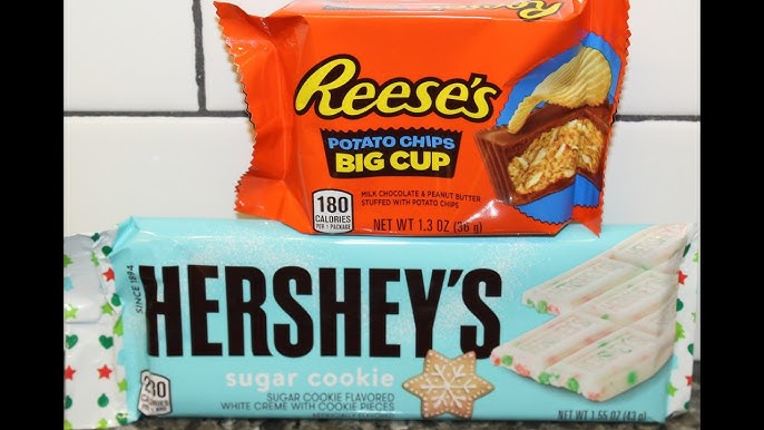 REESE'S Big Cup with Potato Chips Peanut Butter Cups, 1.3 oz, 16 count box