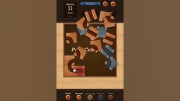 Roll the Ball slide puzzle Moving D Pack Level 40 Solution