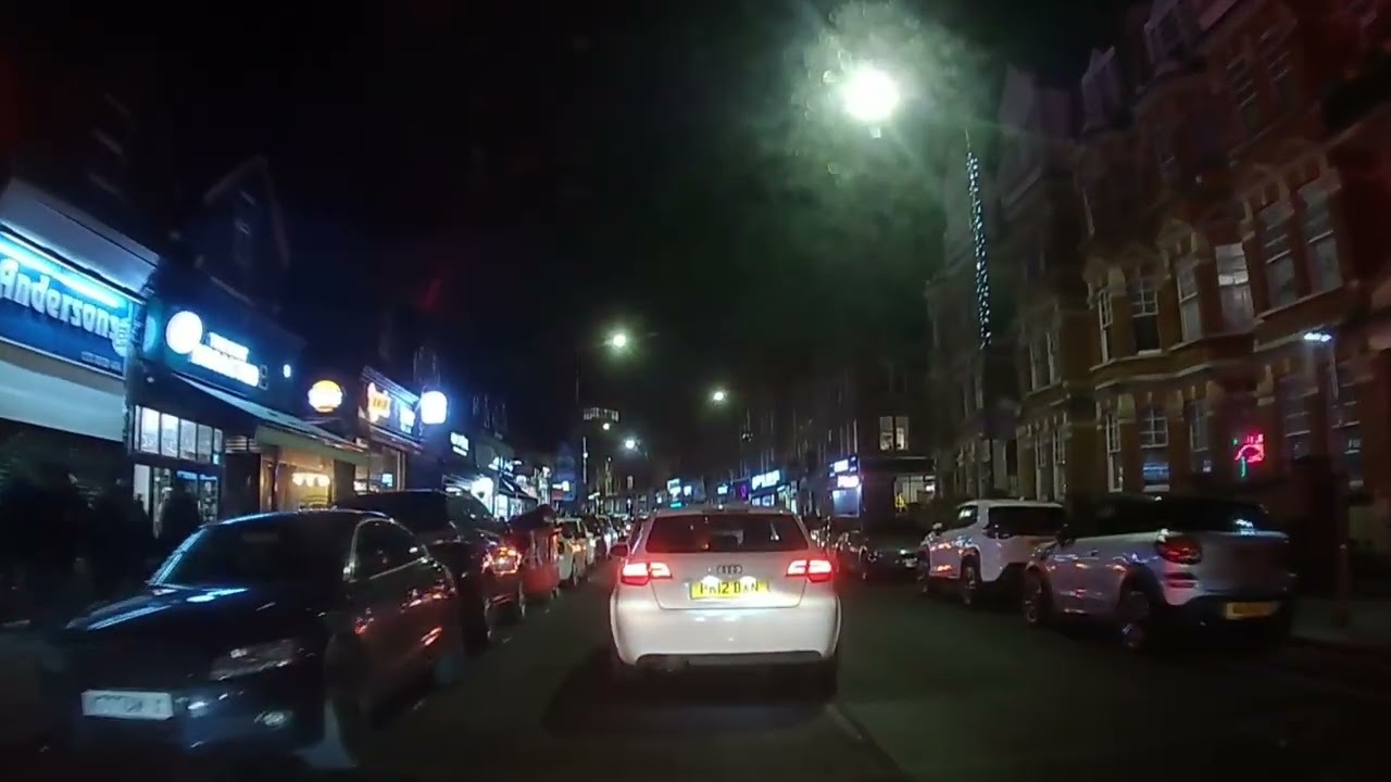 Driving in London 