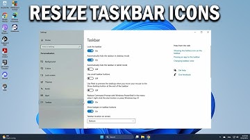 How To Resize Taskbar Icons in Windows 10 - Easy Fix