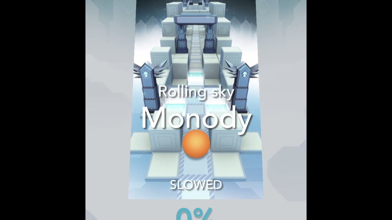 Rolling sky monody - slowed