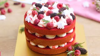 Yummy Cake Recipes | EP 7 | RED VELVET NAKED CAKE | How To Make RED VELVET NAKED CAKE