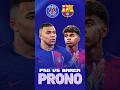 Prono PSG vs BARCA ✅🏆 #foot #football #shorts