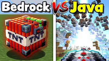 Java vs Bedrock Minecraft Mods is Actually Unfair