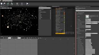 UE4 Making Cartoon Fireflies in Niagara Tutorial