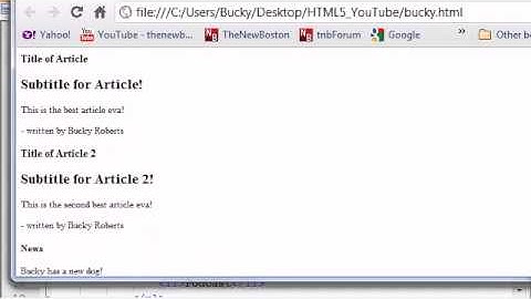 HTML5 Tutorial   14   Flexible Box Model   YouTube