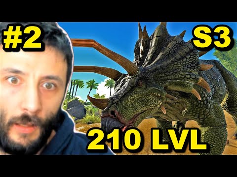 210  SEVİYE TRİKE TUTTUM ? ARK 2.Bölüm (3.Sezon) Lost İsland