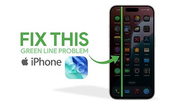 Hoe los ik het groene lijnprobleem op mijn iPhone thuis op?