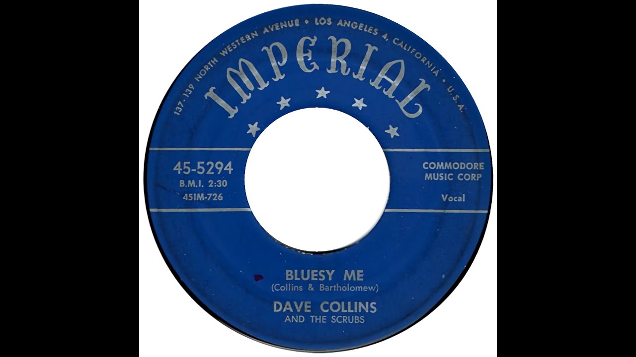 DAVE COLLINS & THE SCRUBS  BLUESY ME