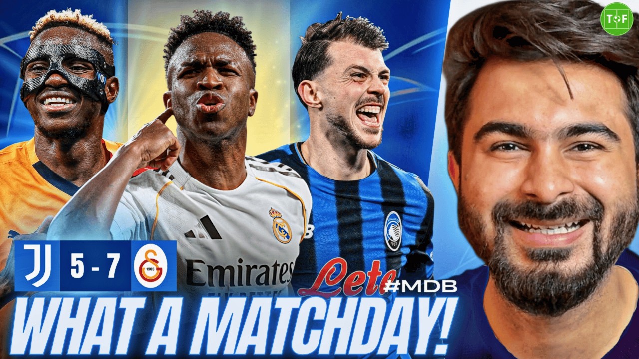 Juventus KNOCKED OUT 7-5! | Dortmund Bottle Big | Vini Scores vs Benfica #MDB