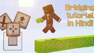 How To Do Bridging In Minecraft Pe Bedwars Guid For Beginners In Hindi