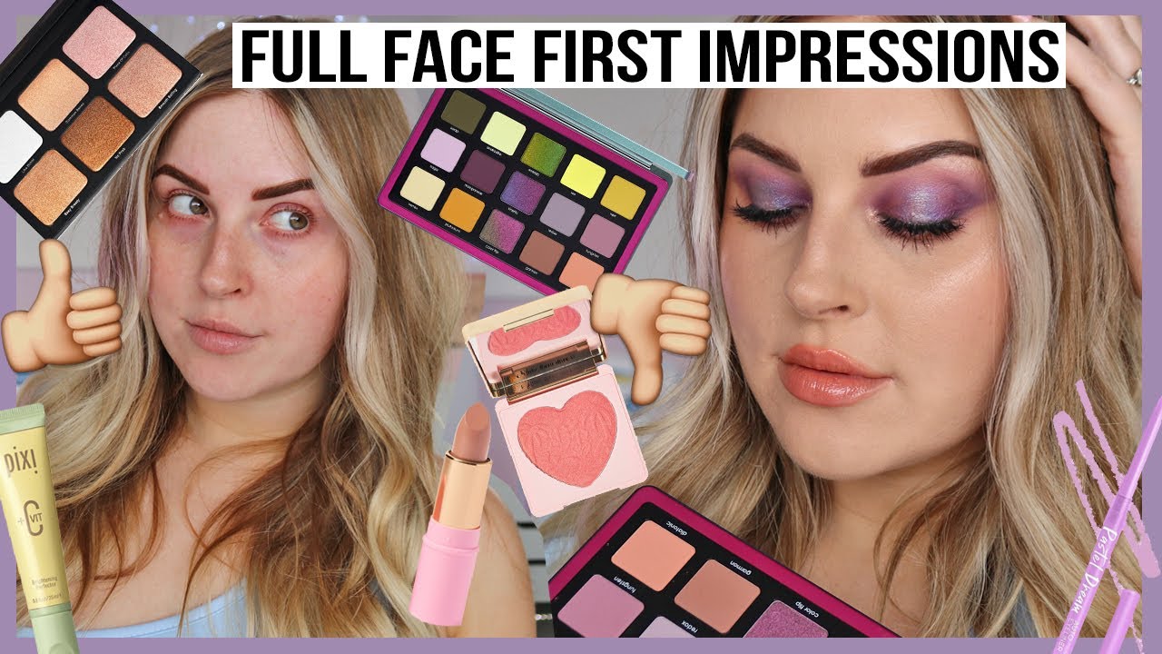 more full face of FIRST IMPRESSIONS! 😱 a few FAILS tho....
