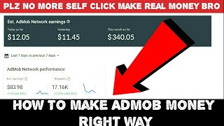 How to make money 15$ per day by admob ...