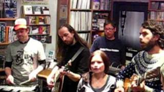 Tunng Live and Acoustic at Resident Records, Brighton
