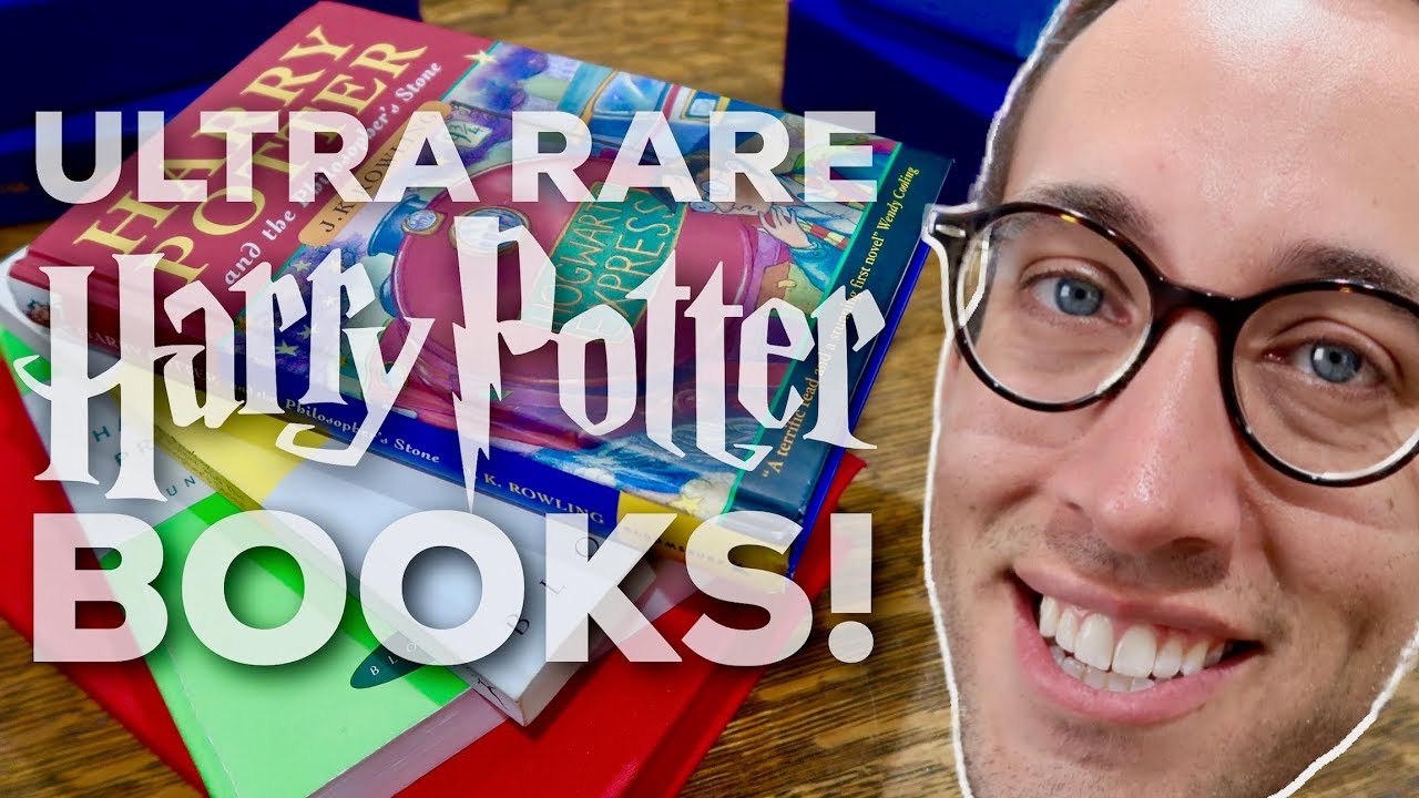 ULTRA RARE HARRY POTTER BOOKS IN MY COLLECTION - YouTube