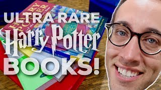 ULTRA RARE HARRY POTTER BOOKS IN MY COLLECTION