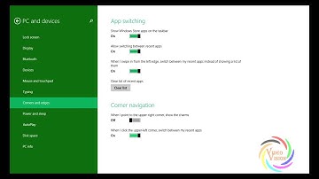 Disable Charm Bars in windows 8