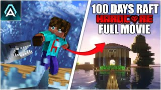 I Played 100 Days On a Raft in Minecraft Hardcore