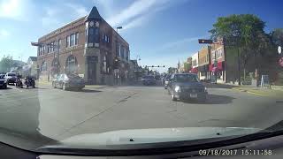 Compilation of cars running red lights