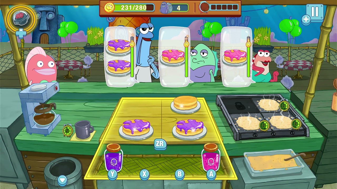 Spongebob: Krusty Cookoff | Levels 6 - 10 | Nintendo Switch | Video Capture Card