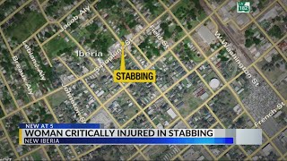 New Iberia fight ends with woman stabbed