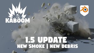 Blender addon Kaboom 1.5 update