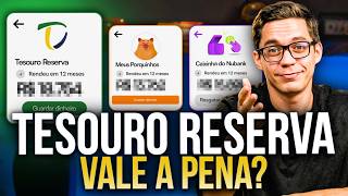 O NOVO TESOURO RESERVA É O MELHOR LUGAR PRA INVESTIR SUA RESERVA DE EMERGÊNCIA? (Opinião sincera)