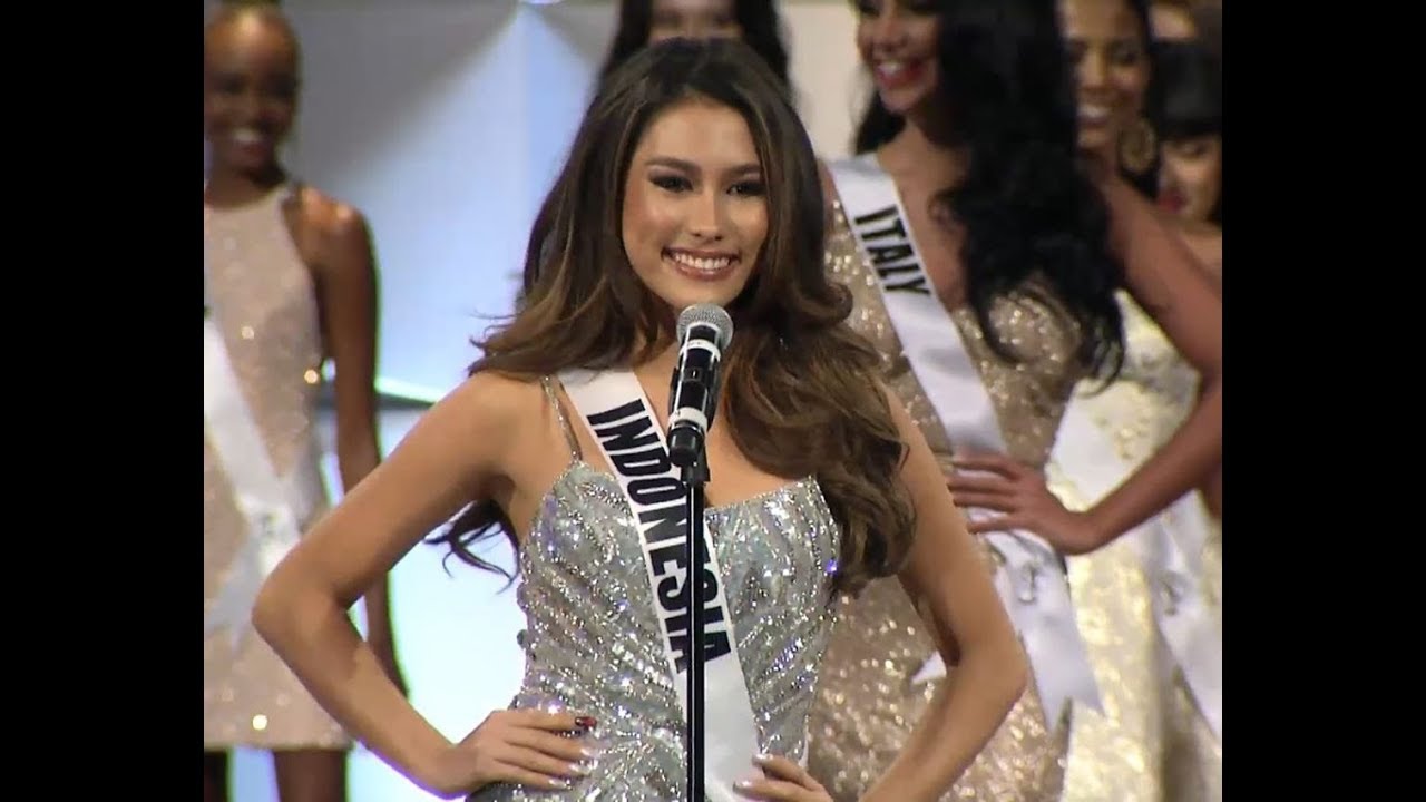 PENAMPILAN FREDERIKA CULL DI MALAM PRELIMINARY MISS 