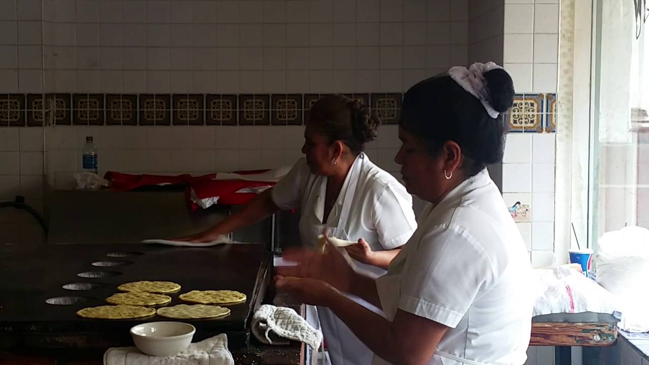 Women making tortillas by hand in Old Town San Diego. YouTube