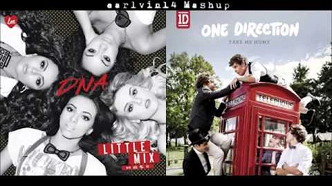 rock my DNA one direction rock me and little mix DNA mashup