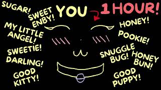1 hour of melting your brain by calling you cute things ASMR (Enby listener!)