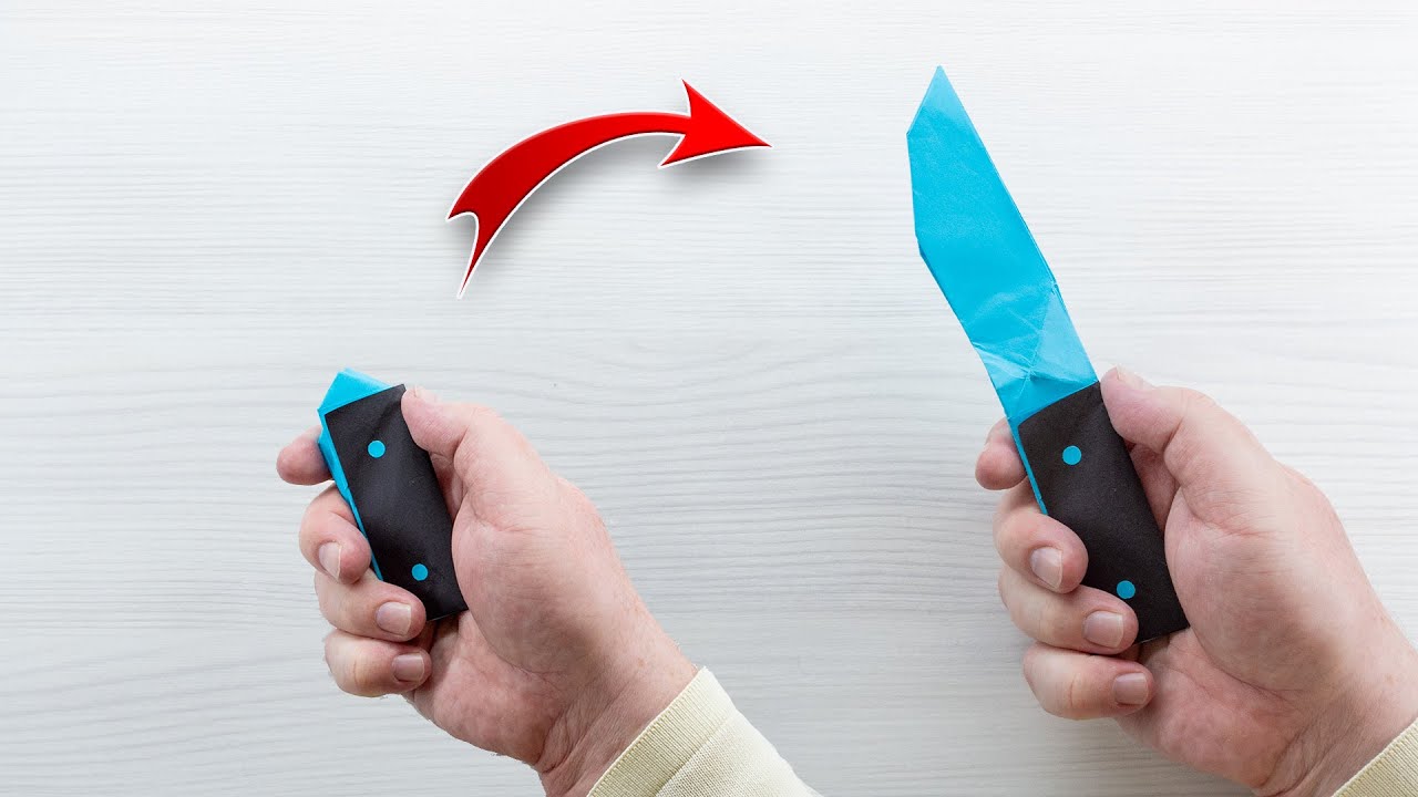 DIY Paper Knife Making That Can Fold