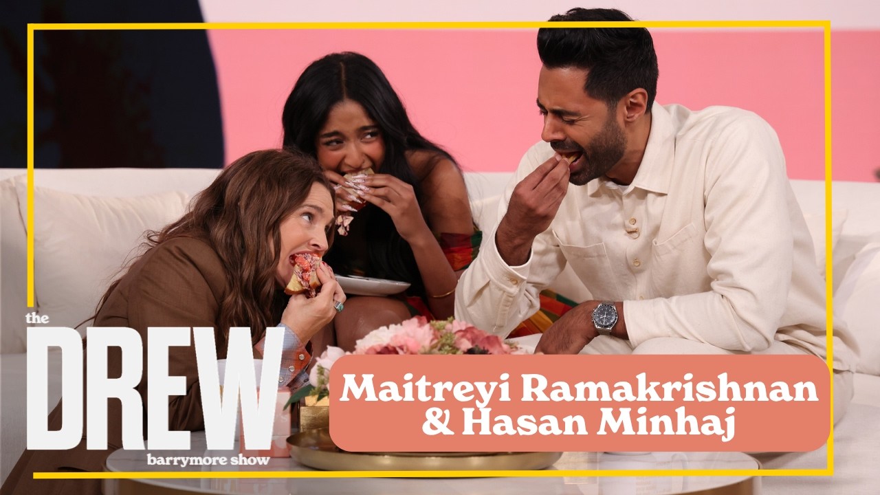 Maitreyi Ramakrishnan and Hasan Minhaj React to Disgusting Food Combos | The Drew Barrymore Show