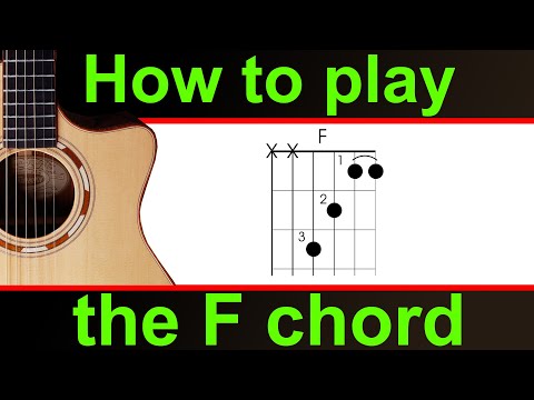 The Easy Way To Play The F Chord On Guitar – Starland School Of Music