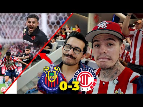 FUERTE DERROTA | 3 - 0 Chivas cae ante Toluca y ALEXIS VEGA sella el marcador | ANALISIS Y OPINION