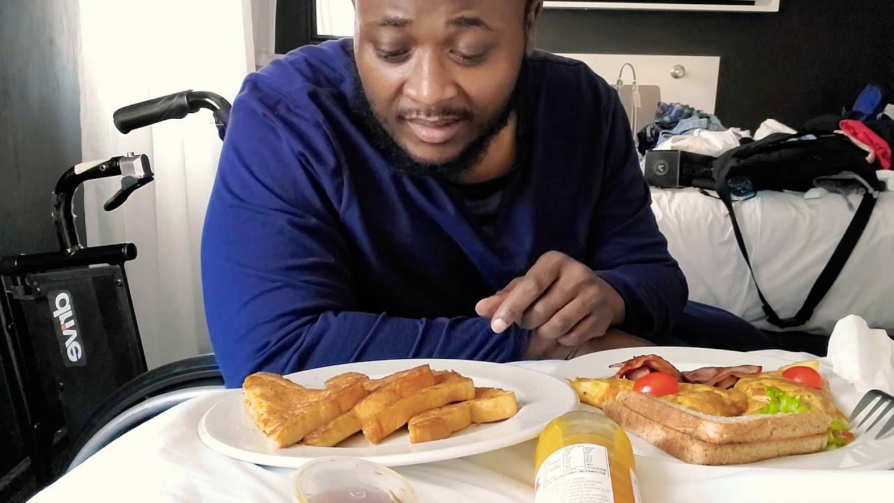 French toast and Beef and cheese omelet from South Africa YouTube