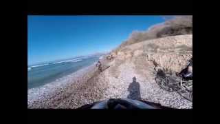 Murcia en Bici por las Ramblas de  Isla Plana.