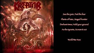 Kreator - Apocalypticon_World War Now (Lyric Video)